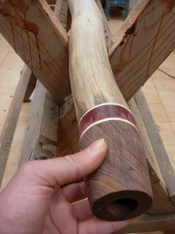 making an agave didgeridoo