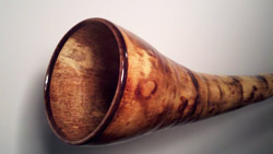 agave with maple bell didgeridoo