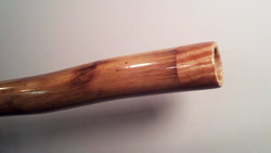 agave with maple wood didgeridoo mouthpiece