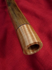 wood didgeridoo mouthpiece