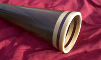hardwood didgeridoo bell