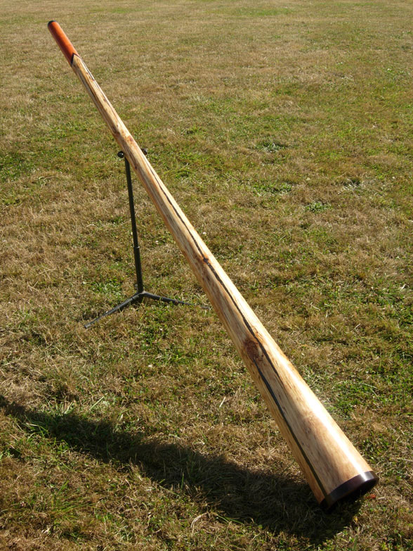spalted birch didgeridoo